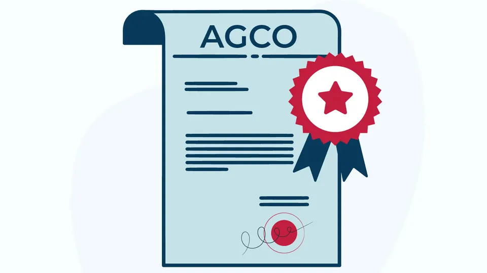 AGCO registration certificate